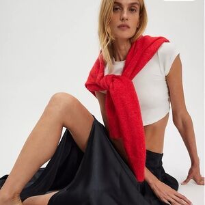 Free People Black Maxi Skirt